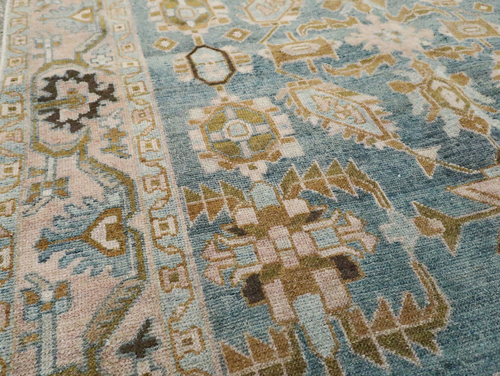 Vintage Persian Malayer Accent Rug, No.29996 - Galerie Shabab