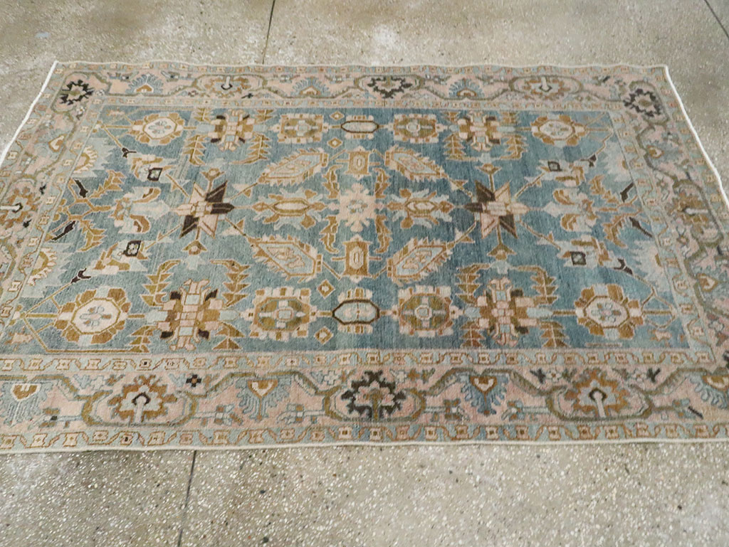 Vintage Persian Malayer Accent Rug, No.29996 - Galerie Shabab