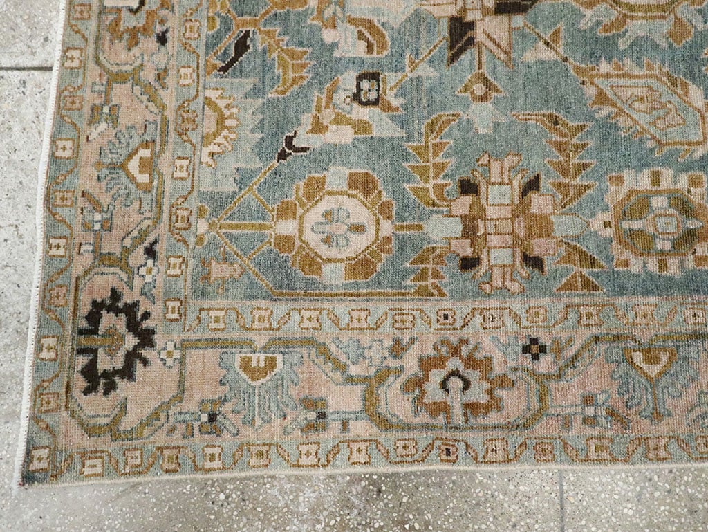 Vintage Persian Malayer Accent Rug, No.29996 - Galerie Shabab