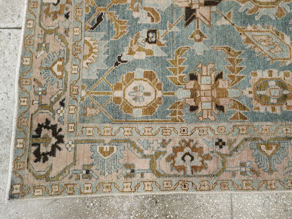 Vintage Persian Malayer Accent Rug, No.29996 - Galerie Shabab