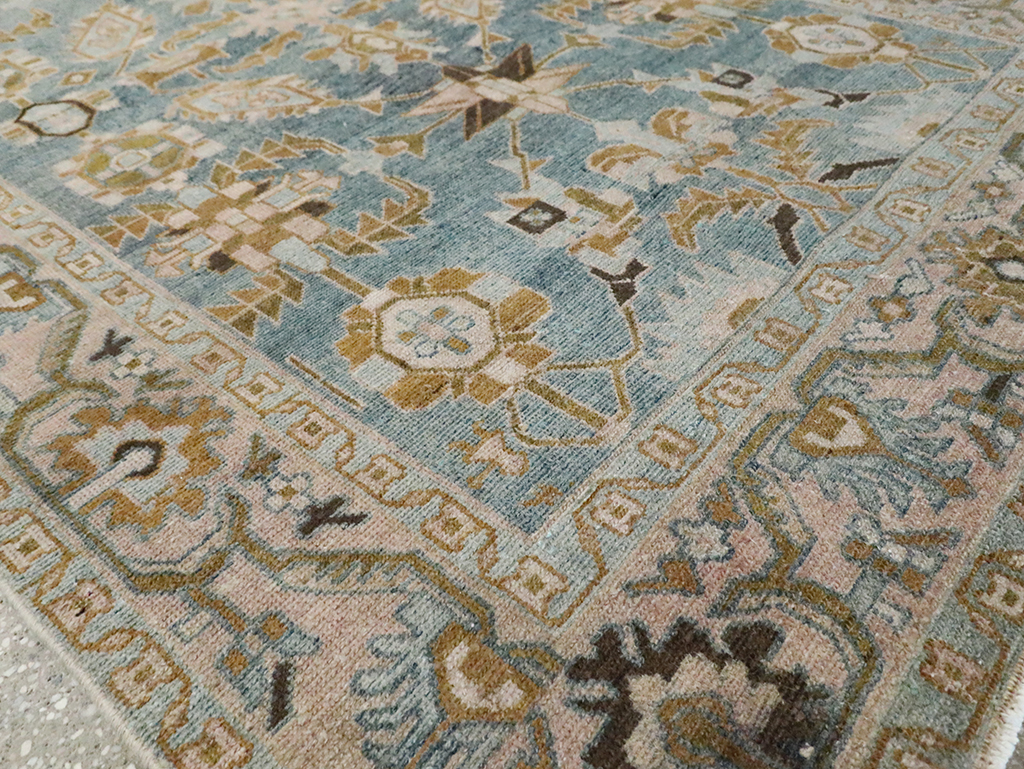 Vintage Persian Malayer Accent Rug, No.29996 - Galerie Shabab