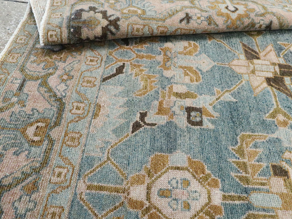Vintage Persian Malayer Accent Rug, No.29996 - Galerie Shabab