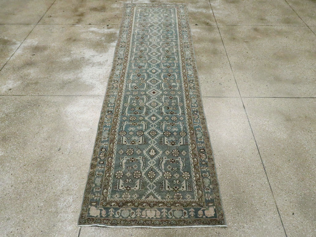 Vintage Persian Malayer Runner, No.29997 - Galerie Shabab