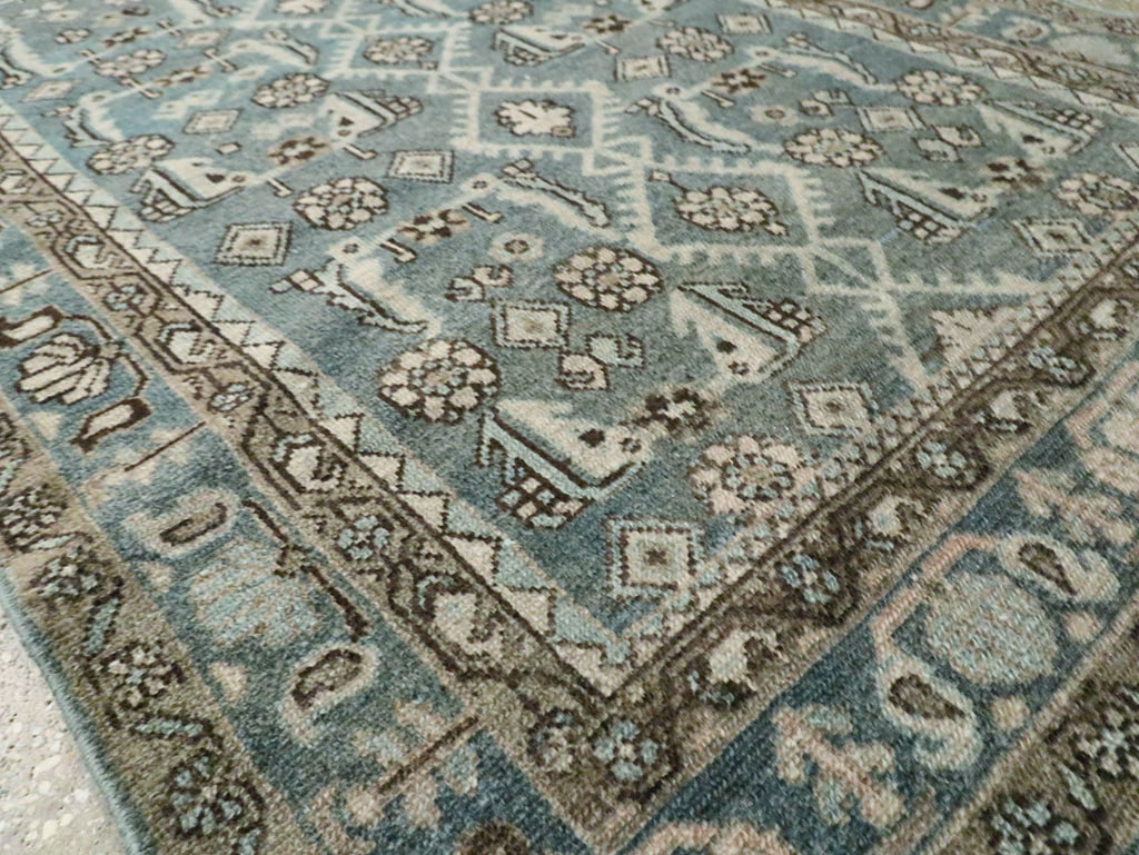 Vintage Persian Malayer Runner, No.29997 - Galerie Shabab