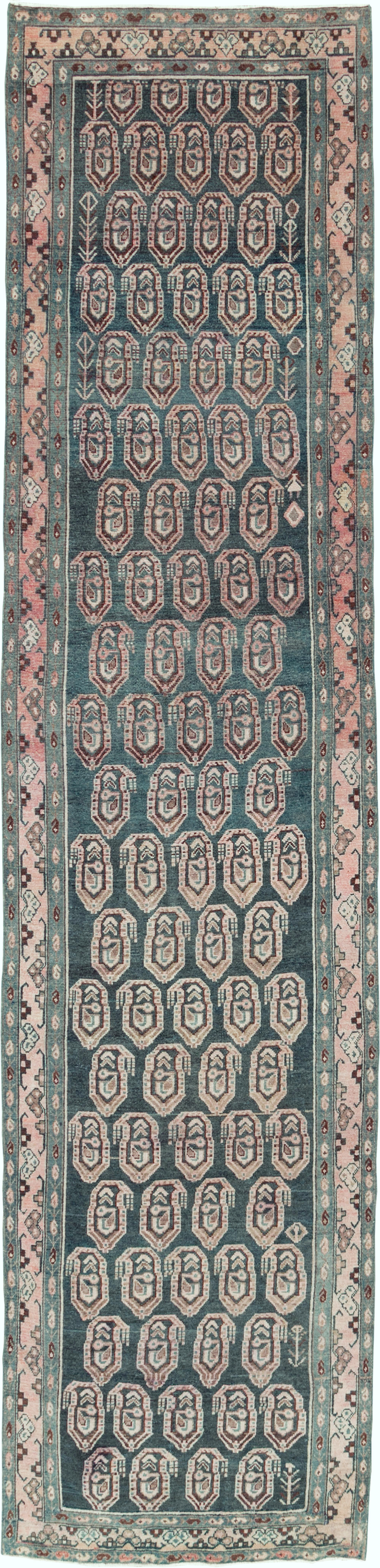 Vintage Persian Malayer Runner, No.29999 - Galerie Shabab
