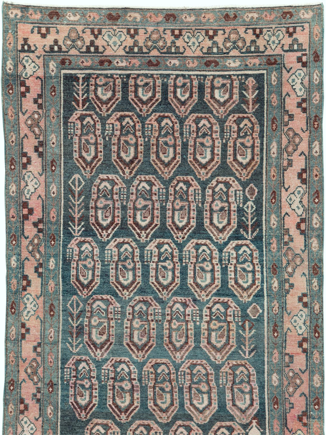 Vintage Persian Malayer Runner, No.29999 - Galerie Shabab