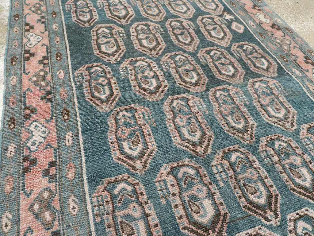 Vintage Persian Malayer Runner, No.29999 - Galerie Shabab