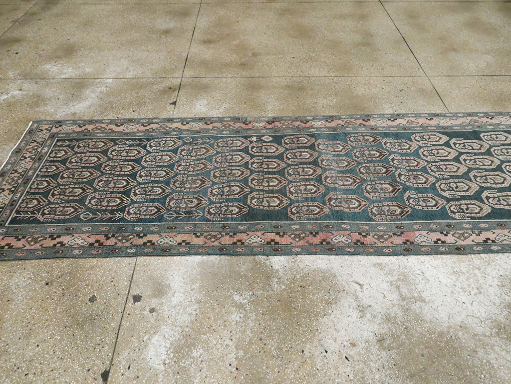 Vintage Persian Malayer Runner, No.29999 - Galerie Shabab