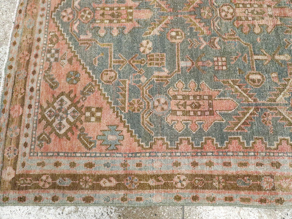 Vintage Persian Malayer Accent Rug, No.30000 - Galerie Shabab