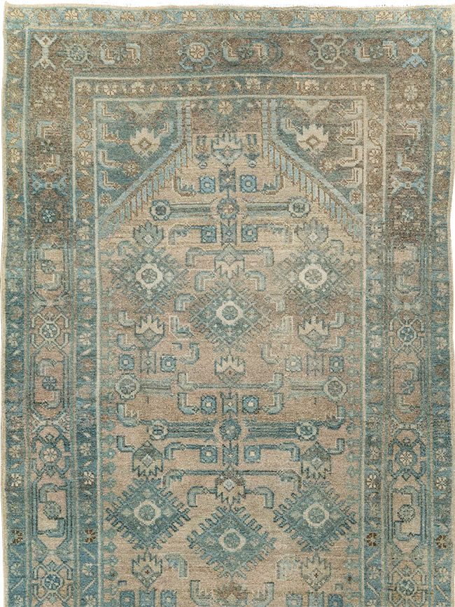Antique Persian Malayer Runner, No.30003 - Galerie Shabab