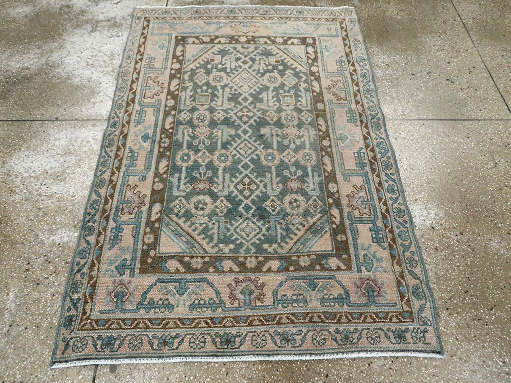 Vintage Persian Malayer Rug, No.30008 - Galerie Shabab