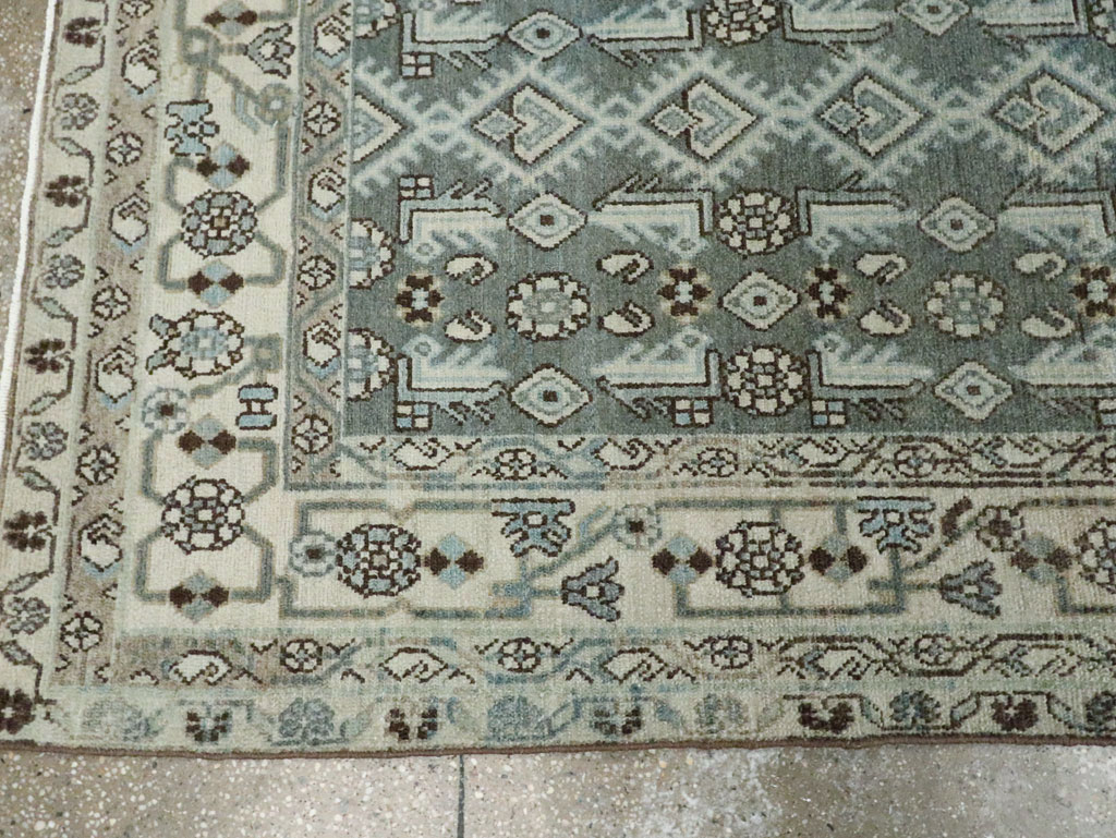 Vintage Persian Malayer Runner, No.30010 - Galerie Shabab