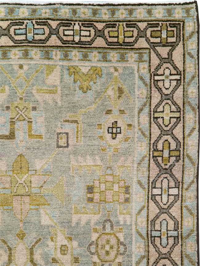 Vintage Persian Malayer Gallery Carpet, No.30013 - Galerie Shabab