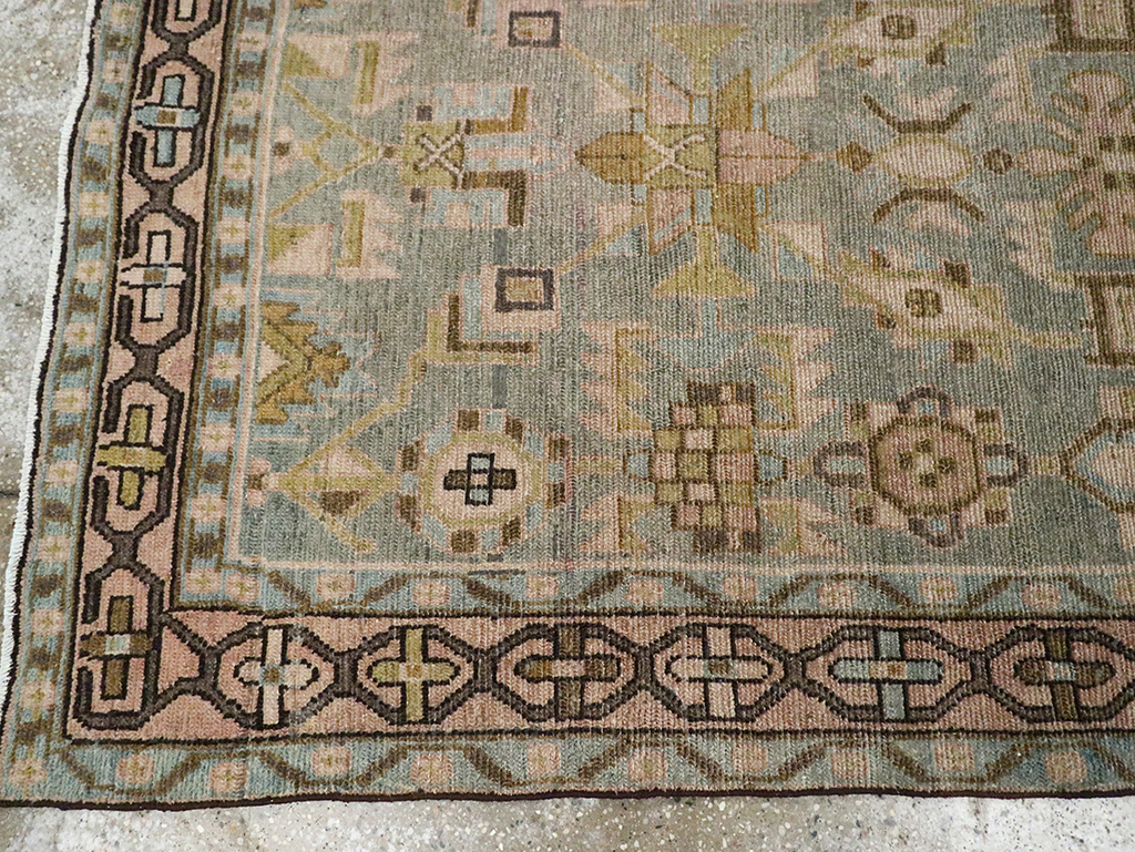 Vintage Persian Malayer Gallery Carpet, No.30013 - Galerie Shabab