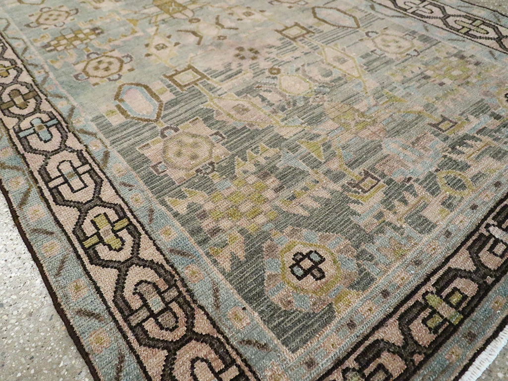 Vintage Persian Malayer Gallery Carpet, No.30013 - Galerie Shabab