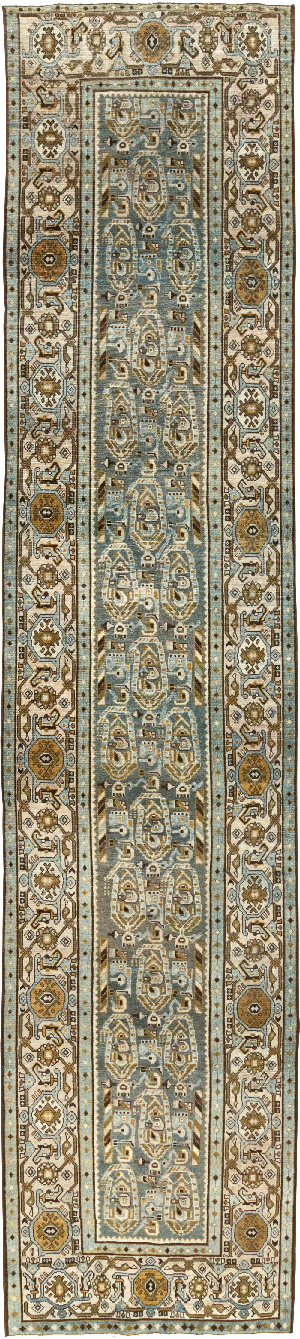 Vintage Persian Malayer Runner, No.30015 - Galerie Shabab