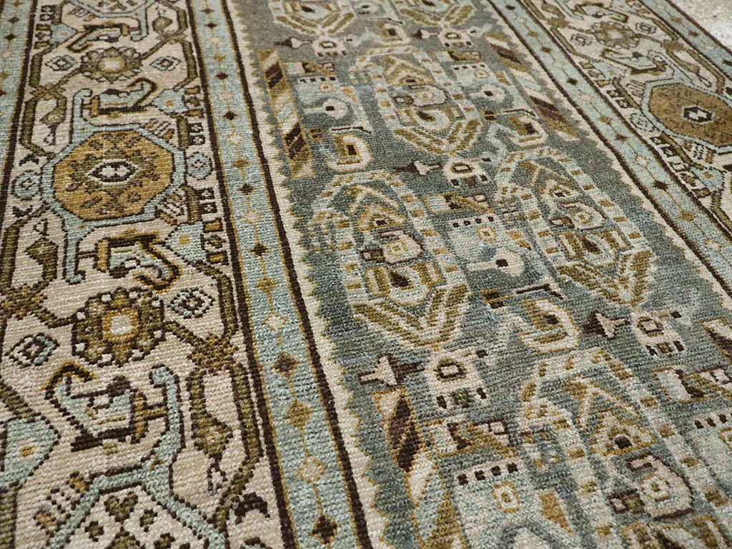 Vintage Persian Malayer Runner, No.30015 - Galerie Shabab