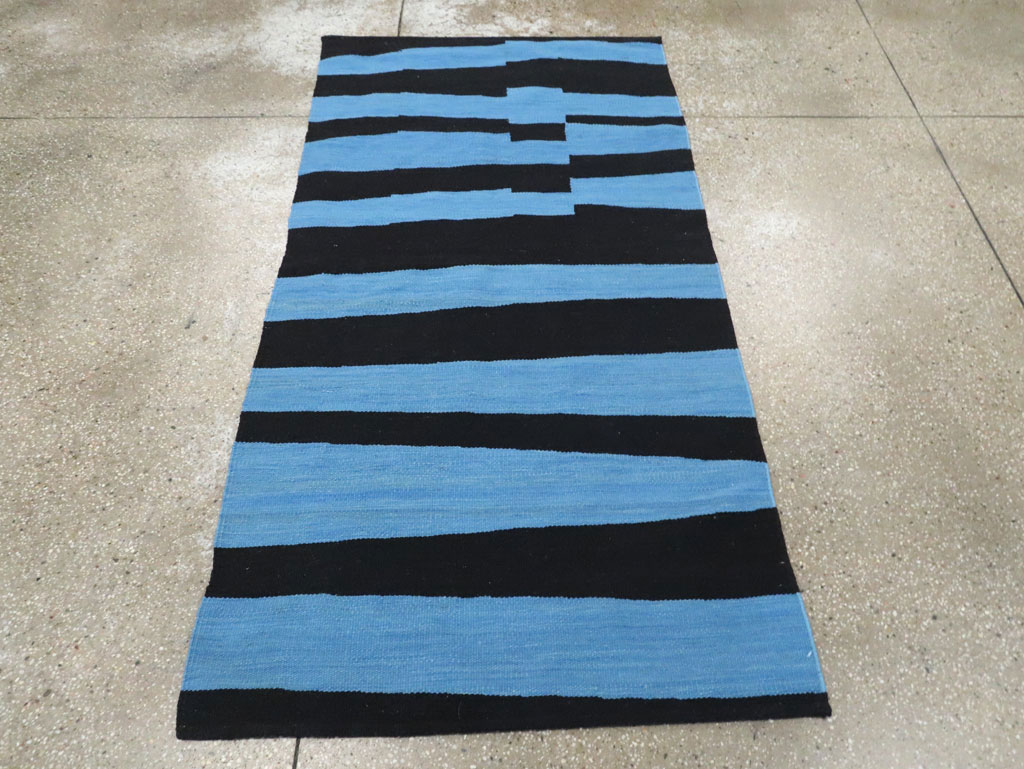 Modern Turkish Flatweave Kilim, No.30016 - Galerie Shabab