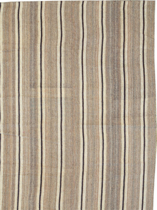 Contemporary Turkish Flatweave Kilim Oversize Carpet, No.30018 - Galerie Shabab