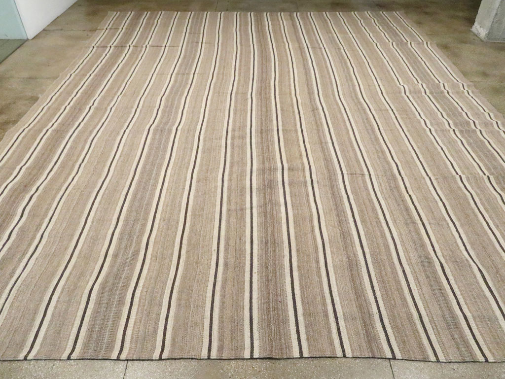 Contemporary Turkish Flatweave Kilim Oversize Carpet, No.30018 - Galerie Shabab