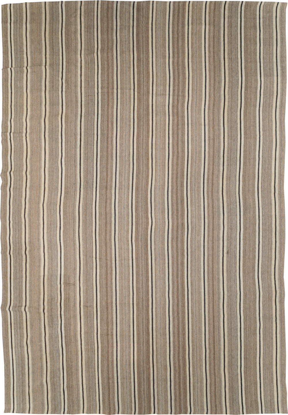 Modern Turkish Oversize Flatweave, No.30019 - Galerie Shabab