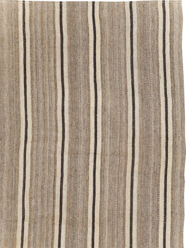 Modern Turkish Flatweave Kilim, No.30023 - Galerie Shabab