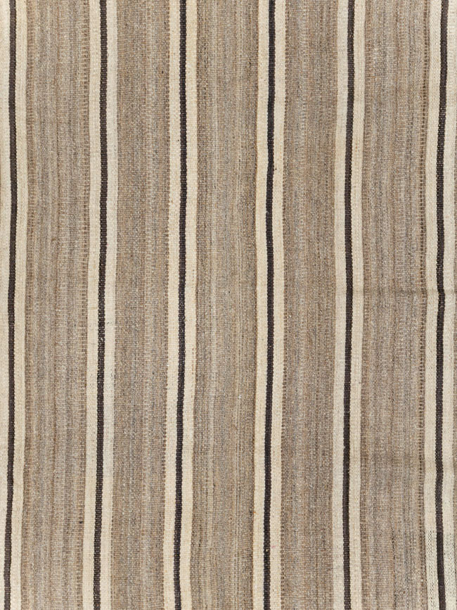 Modern Turkish Flatweave Kilim, No.30023 - Galerie Shabab