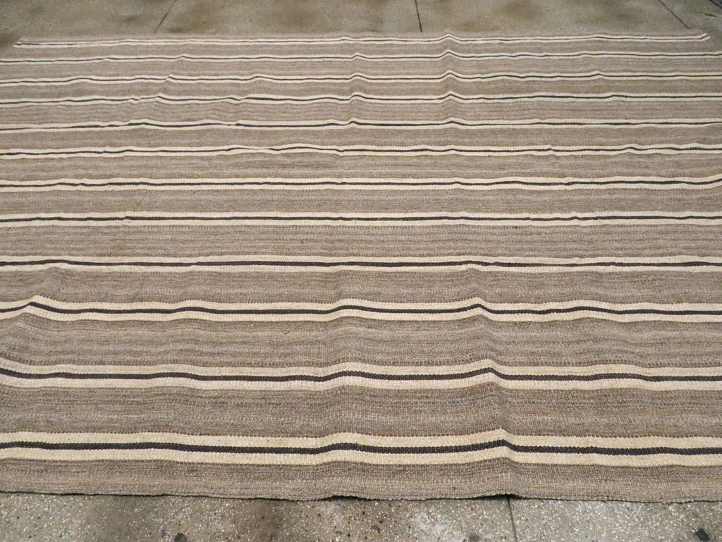 Modern Turkish Flatweave Kilim, No.30023 - Galerie Shabab