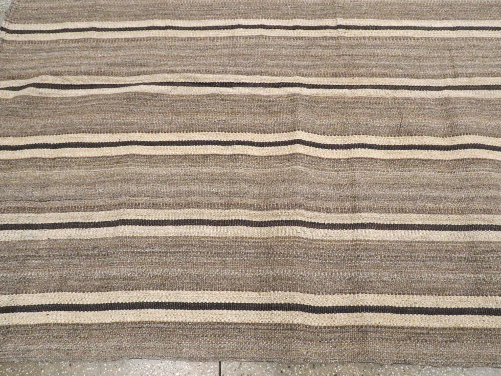 Modern Turkish Flatweave Kilim, No.30023 - Galerie Shabab