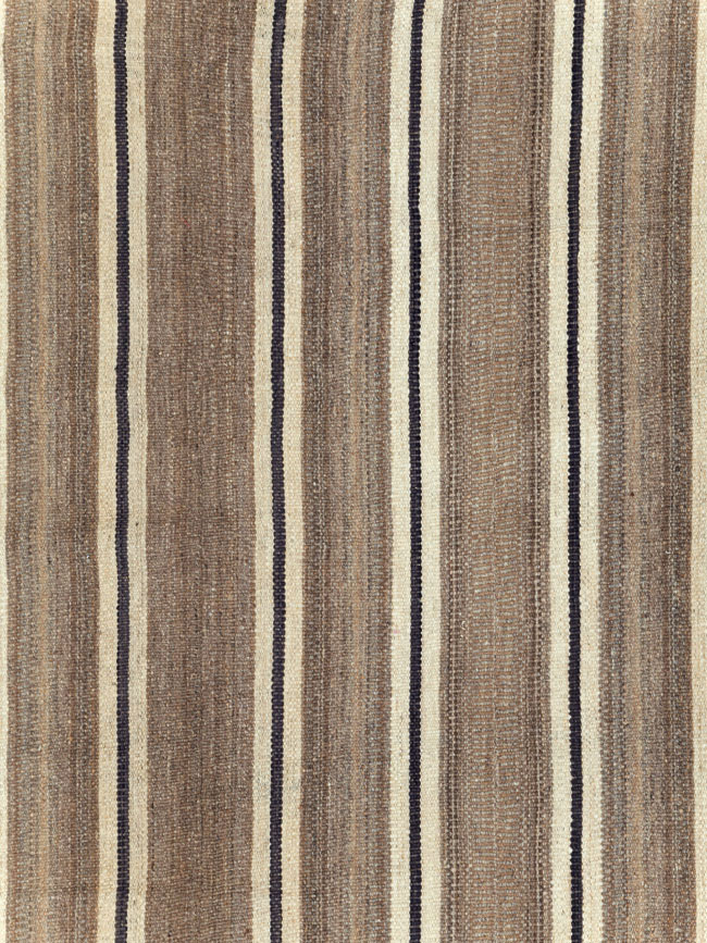 Modern Turkish Flatweave Kilim Small Room Size Carpet, No.30026 - Galerie Shabab
