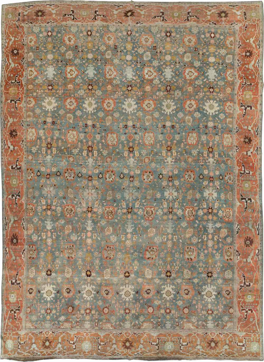 Antique Persian Bidjar Oversize Carpet, No.30038 - Galerie Shabab