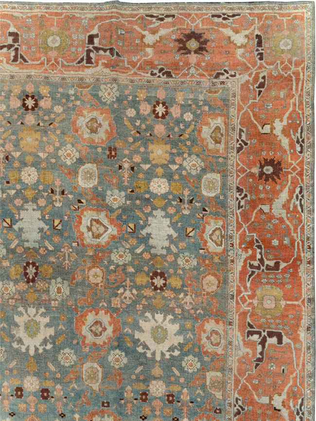 Antique Persian Bidjar Oversize Carpet, No.30038 - Galerie Shabab