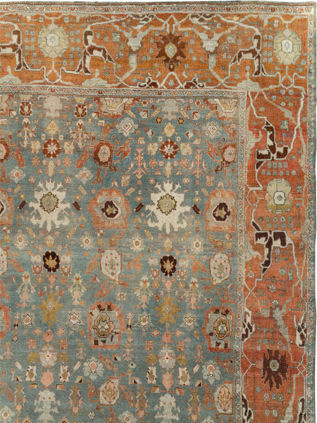 Antique Persian Bidjar Oversize Carpet, No.30038 - Galerie Shabab
