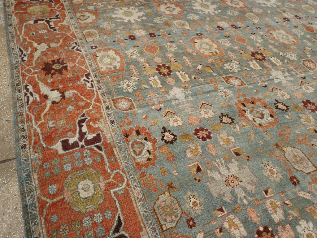 Antique Persian Bidjar Oversize Carpet, No.30038 - Galerie Shabab
