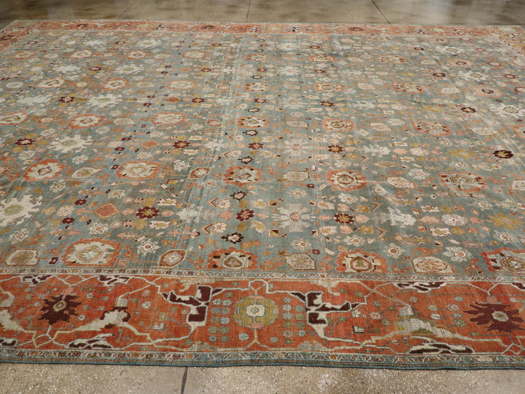 Antique Persian Bidjar Oversize Carpet, No.30038 - Galerie Shabab
