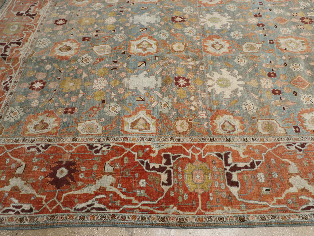 Antique Persian Bidjar Oversize Carpet, No.30038 - Galerie Shabab