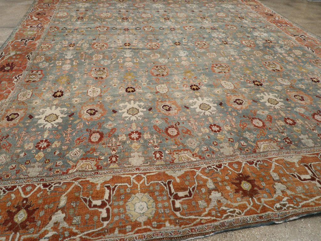 Antique Persian Bidjar Oversize Carpet, No.30038 - Galerie Shabab