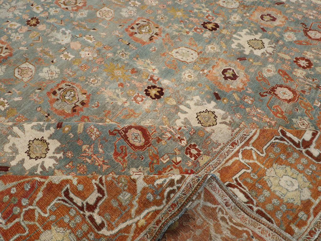 Antique Persian Bidjar Oversize Carpet, No.30038 - Galerie Shabab