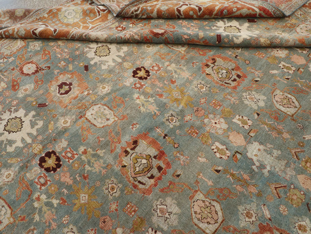 Antique Persian Bidjar Oversize Carpet, No.30038 - Galerie Shabab