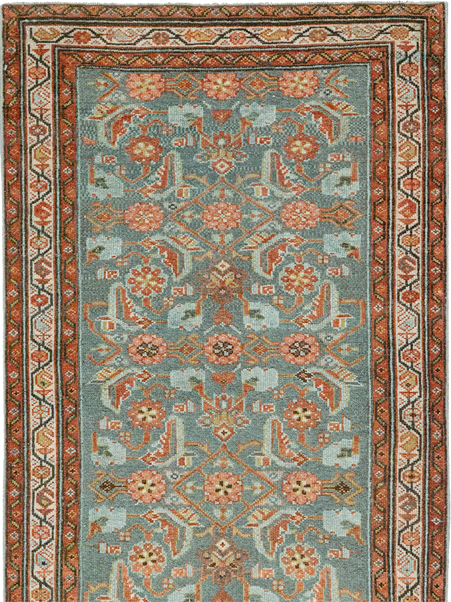 Vintage Persian Malayer Runner, No.30041 - Galerie Shabab