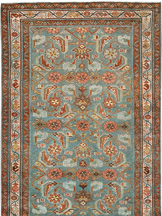Vintage Persian Malayer Runner, No.30041 - Galerie Shabab