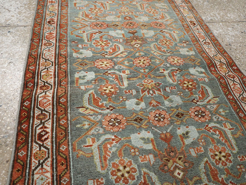 Vintage Persian Malayer Runner, No.30041 - Galerie Shabab