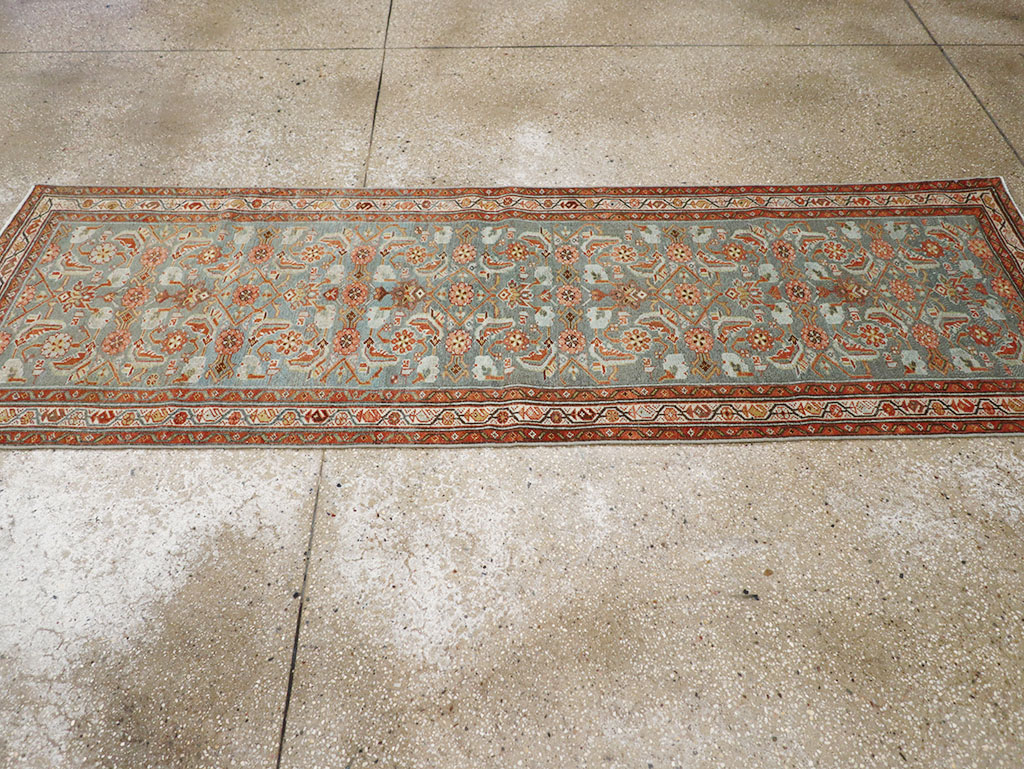 Vintage Persian Malayer Runner, No.30041 - Galerie Shabab