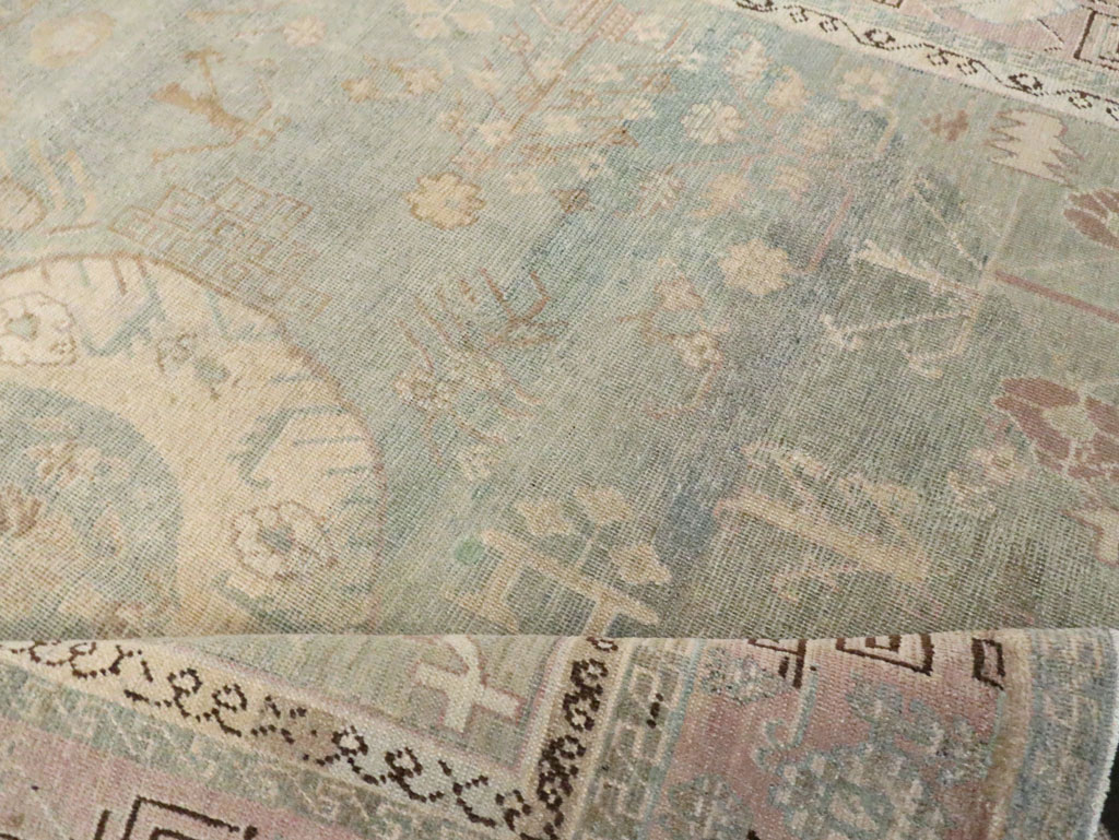Antique East Turkestan Khotan Accent Rug, No.30043 - Galerie Shabab
