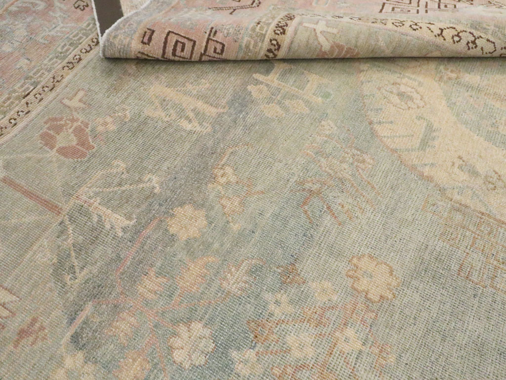 Antique East Turkestan Khotan Accent Rug, No.30043 - Galerie Shabab