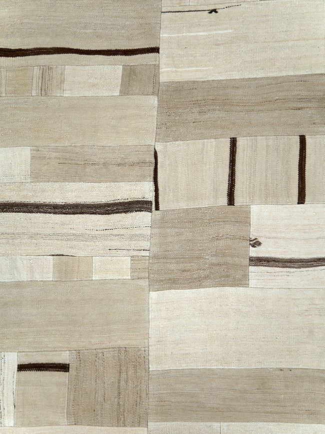 Contemporary Room Size Turkish Flatweave, No.30047 - Galerie Shabab