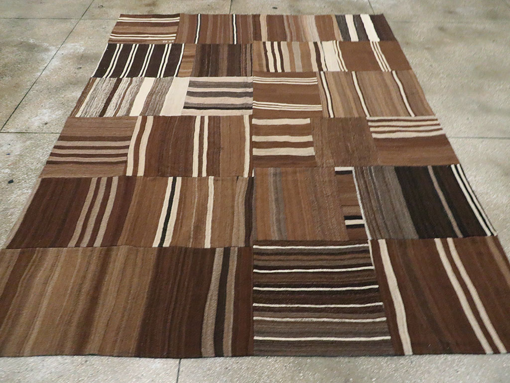 Contemporary Turkish Flatweave, No.30048 - Galerie Shabab