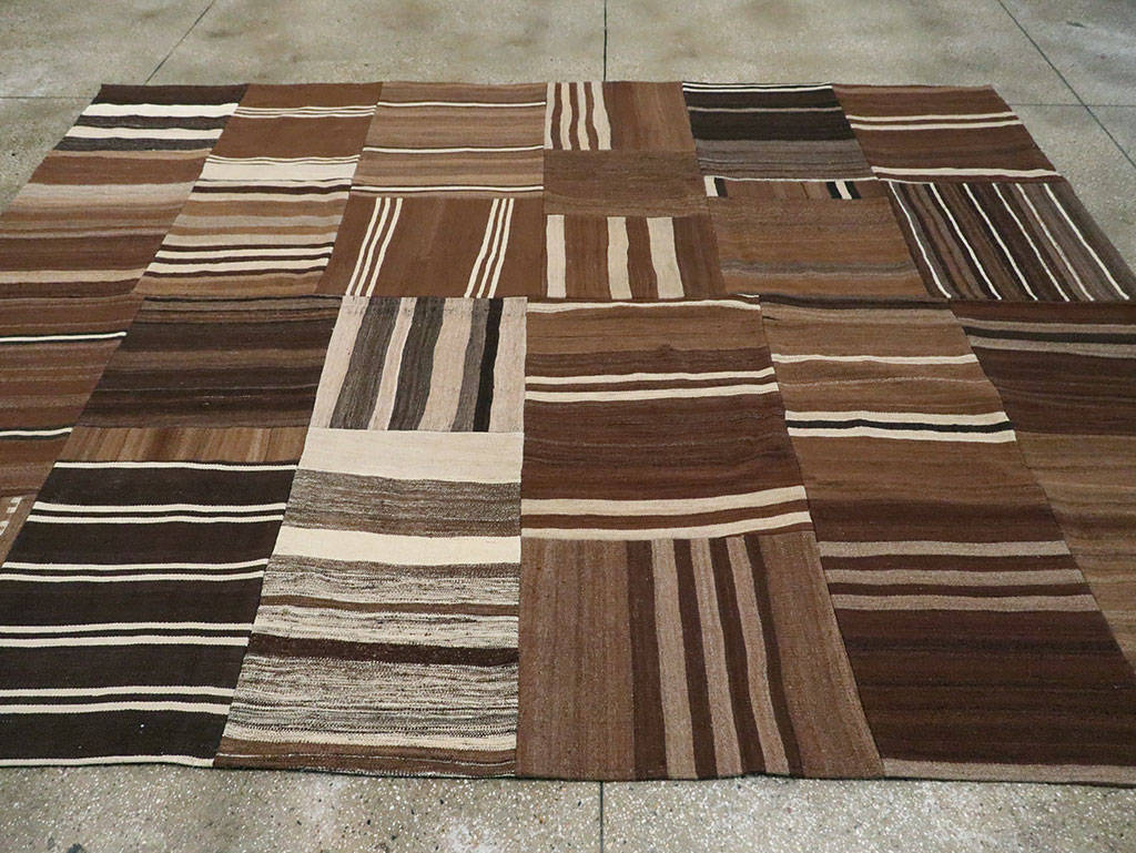 Contemporary Turkish Flatweave, No.30048 - Galerie Shabab