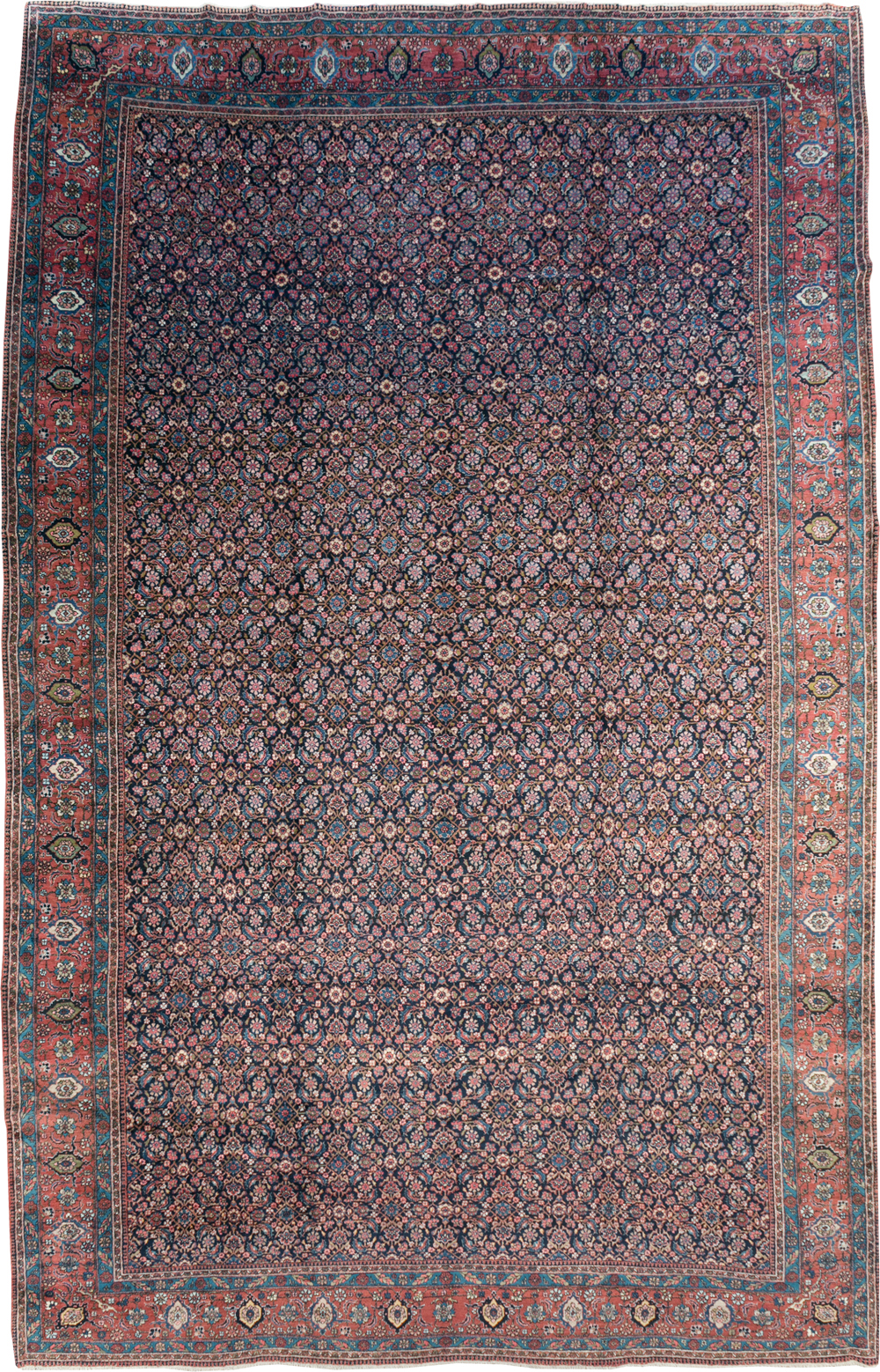 Antique Persian Bidjar Oversize Carpet, No.30056 - Galerie Shabab