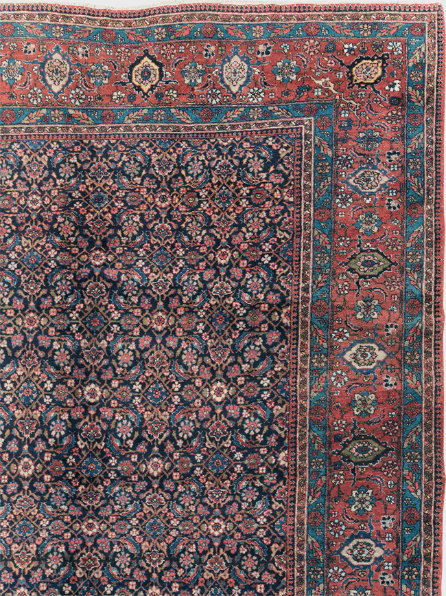 Antique Persian Bidjar Oversize Carpet, No.30056 - Galerie Shabab